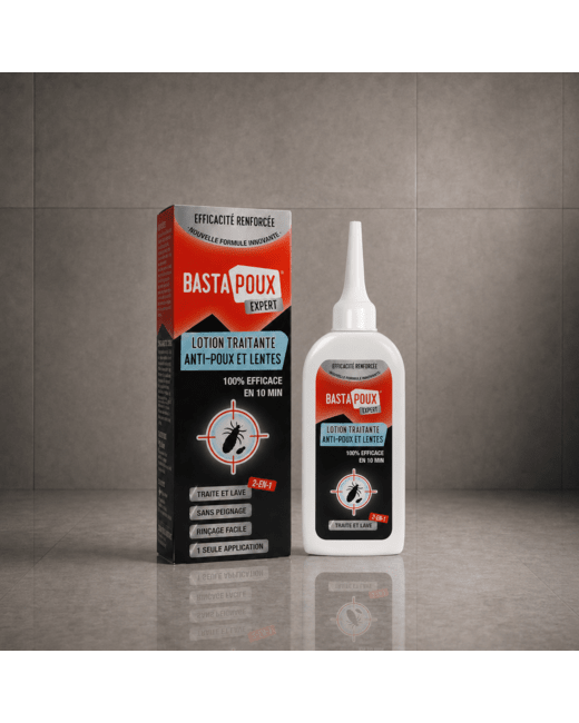 Lotion 2-en-1 BastaPoux® Expert