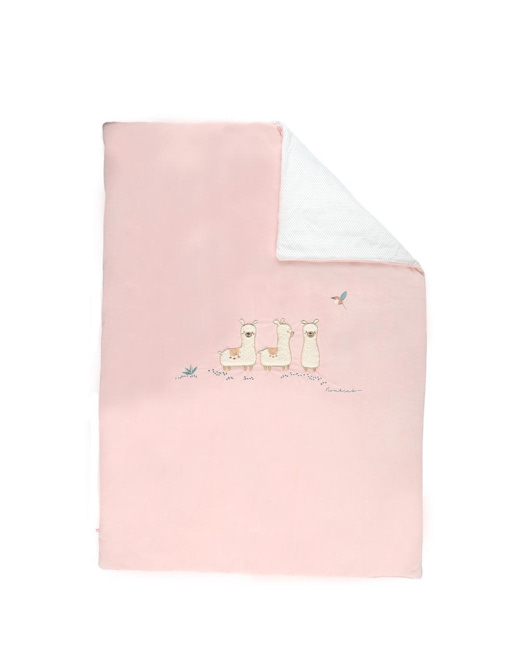 Couverture veloudoux moris et sacha