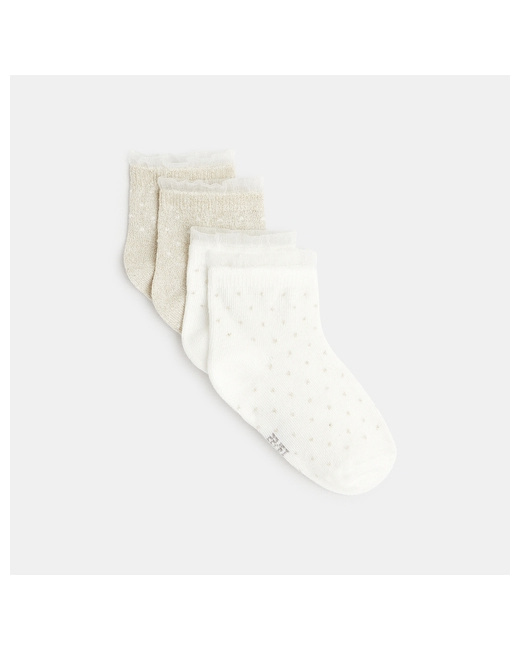 Chaussettes pois irisés (lot de 2)