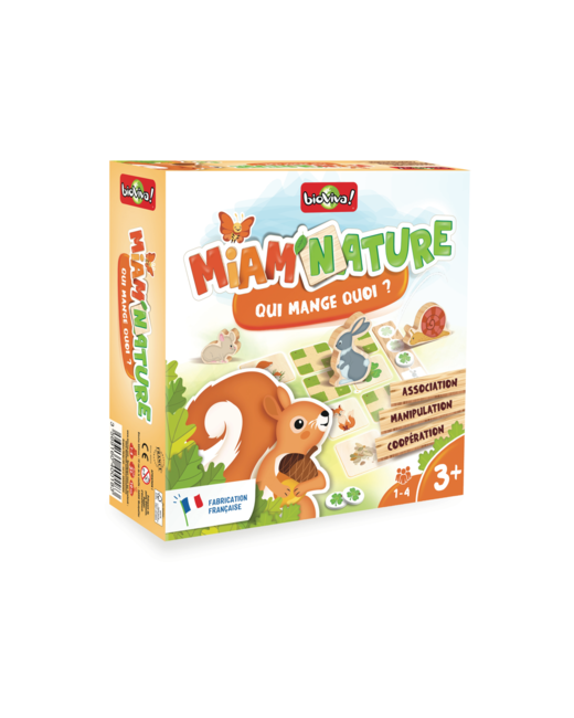 Jeu éducatif Miam'Nature - Qui mange quoi ?