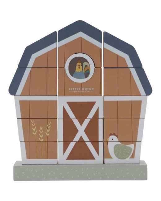 Ferme à empiler en bois FSC - little farm
