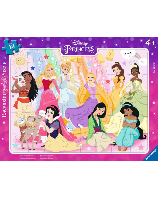 Puzzle Nous sommes les princesses Disney - de 4 ans