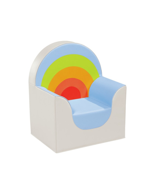 Fauteuil arc-en-ciel