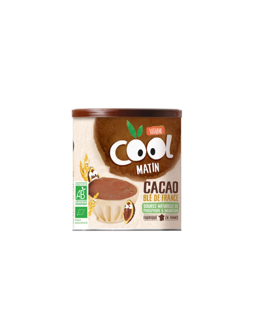 Cool Matin - poudre Cacao au Blé français