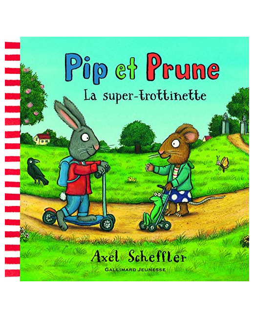 Livre Pip Et Prune : La Super Trottinette