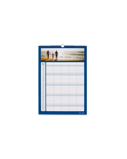 Calendrier familial personnalisé