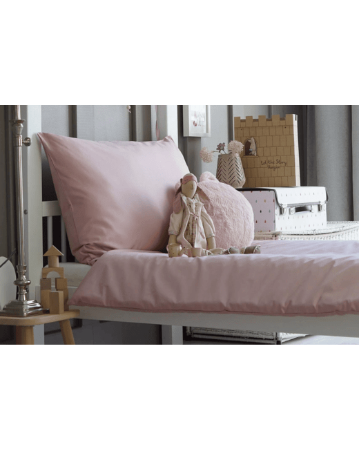 Housse de couette Rose Poudre