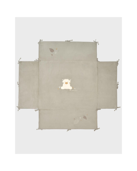 Tapis de parc avec bords veloudoux Fluffy, Orso et Lily