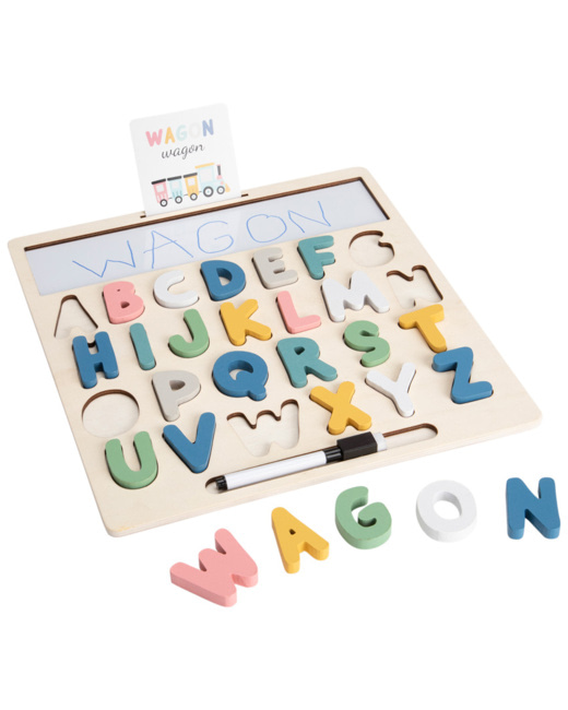 Puzzle alphabet avec cartes
