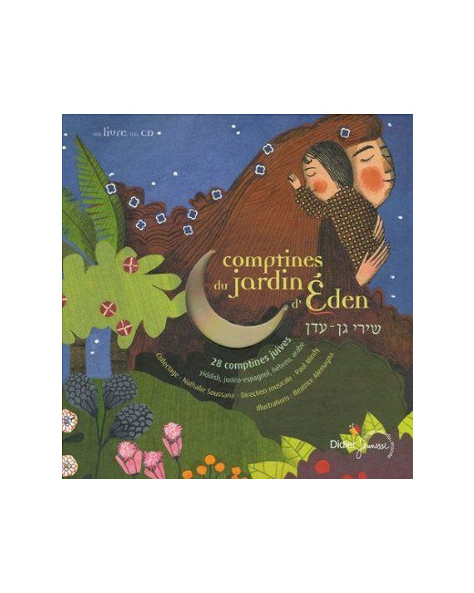 Comptines du jardin d'Eden - livre CD