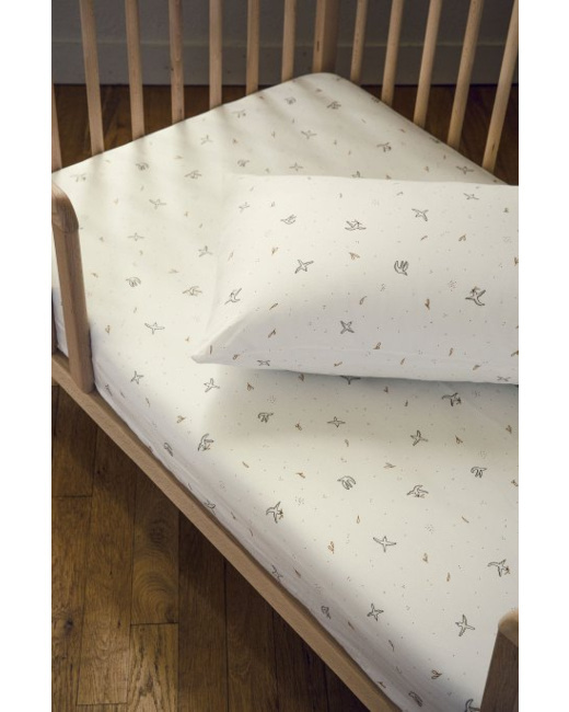 Taie d'oreiller Coton Bio L'envolée