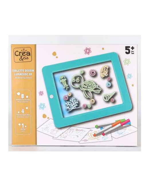 Tablette dessin lumineuse 3d