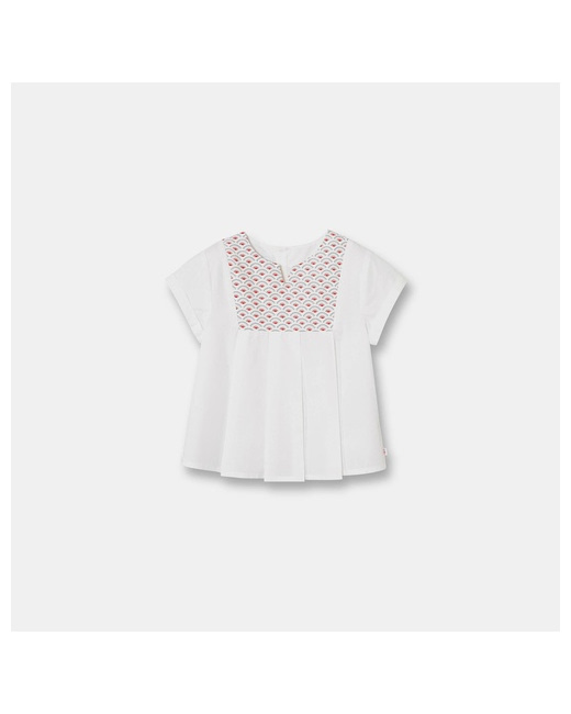Blouse bimatière