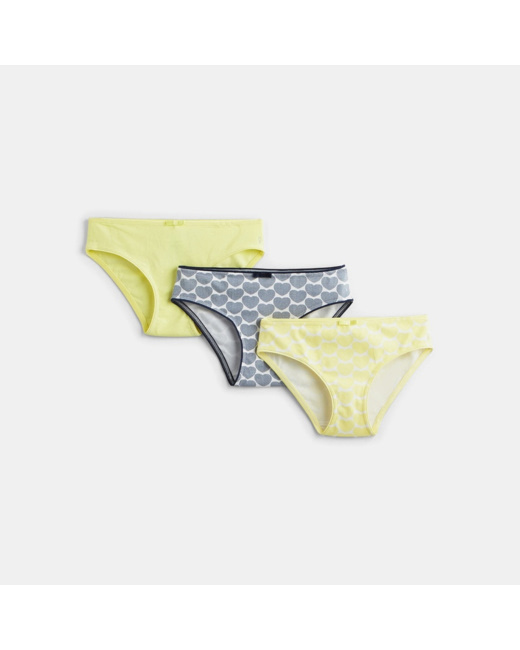 Lot de 3 culottes fantaisie fille