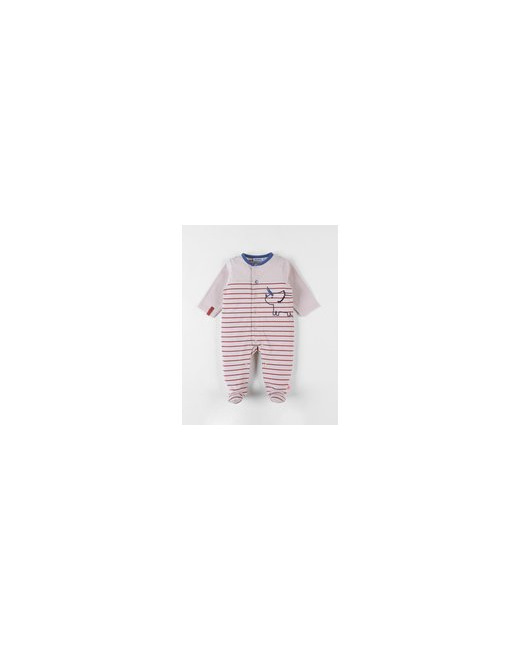 Pyjama 1 pièce rhinocéros en jersey