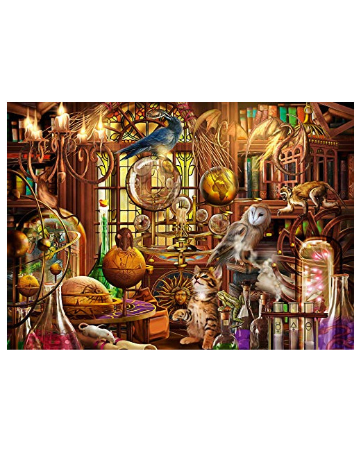 Puzzle - Le Laboratoire de Merlin - 1000 pièces