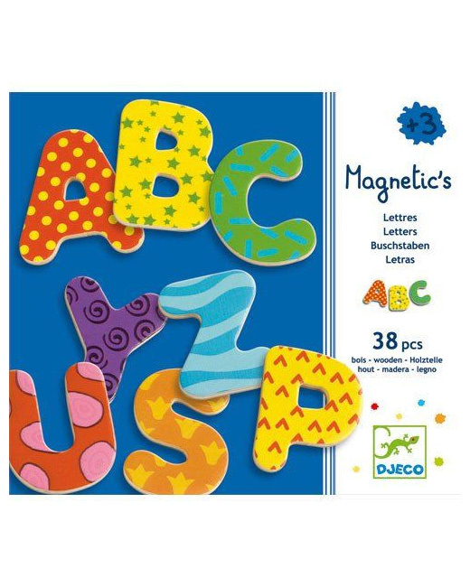 38 lettres fantaisie Magnetic's