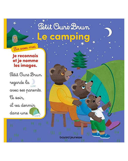 Petit Ours Brun - Lis avec moi - Le camping