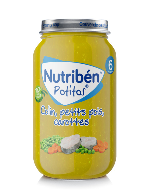 Potito Colin, petits pois, carottes