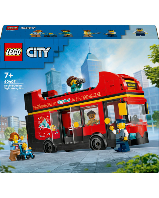 Le bus rouge à deux étages City