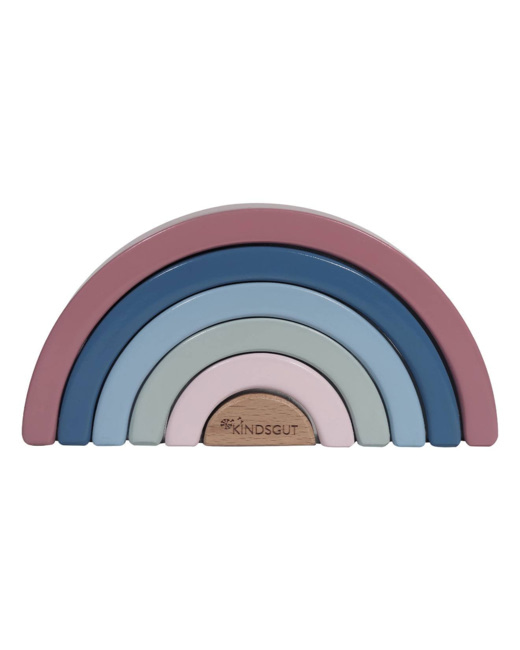 Arc-en-ciel en bois