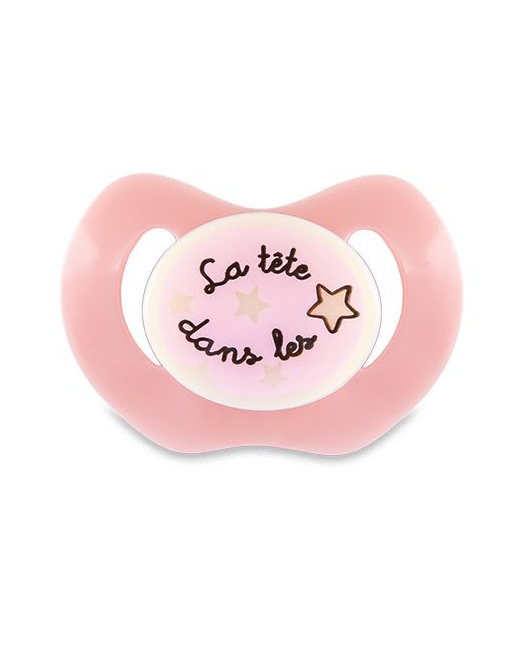 Sucette 0-6 mois nuit physiologique (silicone)