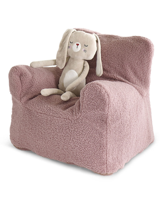 Fauteuil club Bouclé XL