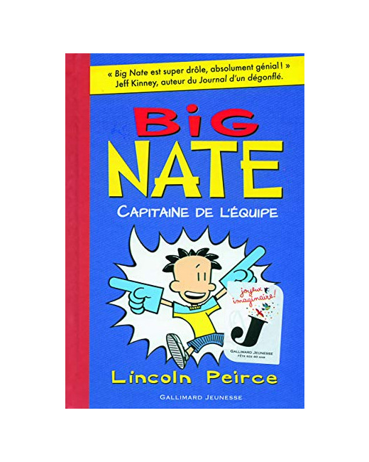 Livre Big Nate - 2. Big Nate, Capitaine De L'Équipe - Roman Cadet - De 8 À 12 Ans