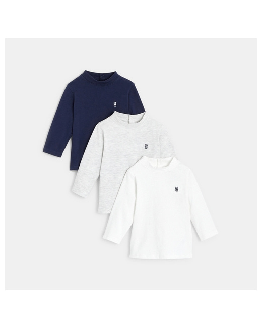 T-shirt uni (lot de 3)