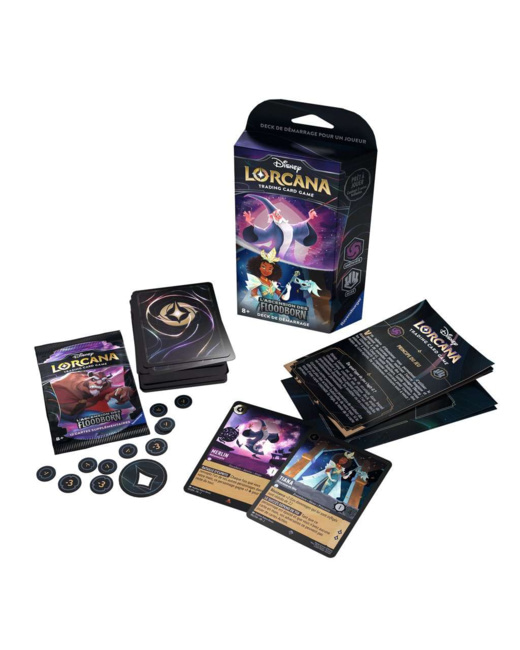 Disney Lorcana Set 2: Starter Amét.-Acier - de 8 ans