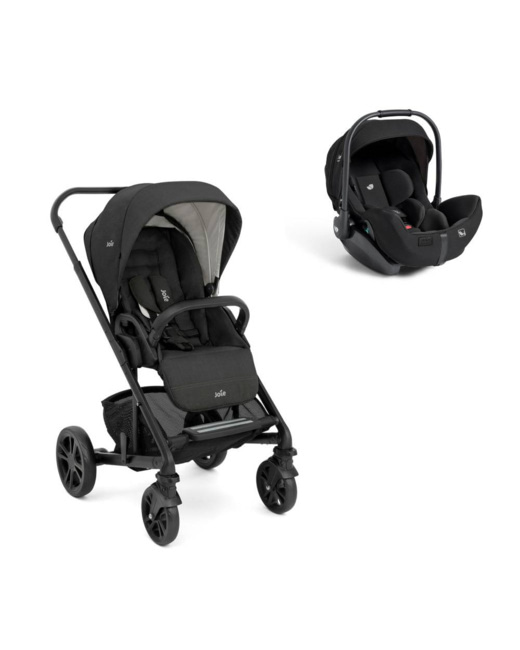 Poussette Duo Chrome Pebble + Siège auto i-Level Pro Eclipse