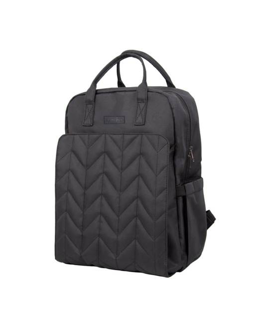 Sac à dos à langer matelassé
