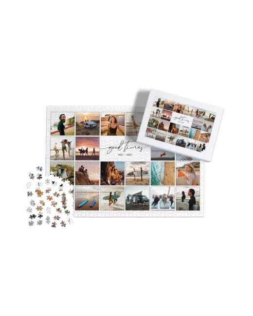 Puzzle photo personnalisé - 500 à 1 000 pièces