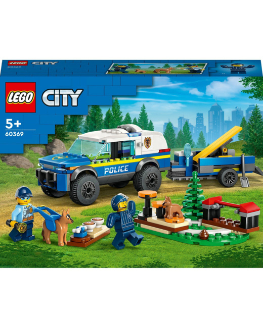 Le dressage des chiens policiers City