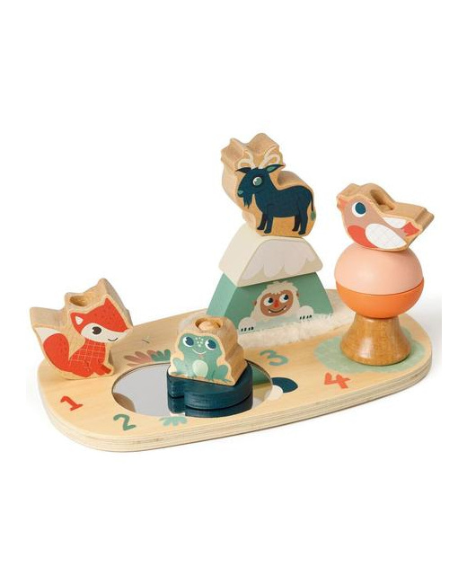 Jeu d'empilage de La Montagne Magique