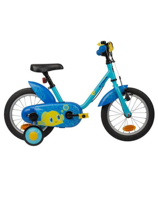 Casque vélo enfant 100 Bleu - Decathlon