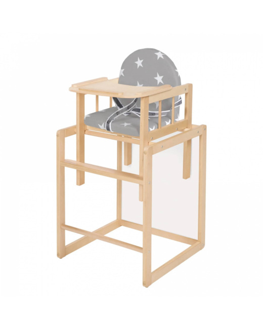 Chaise haute enfant 2 en 1 little stars