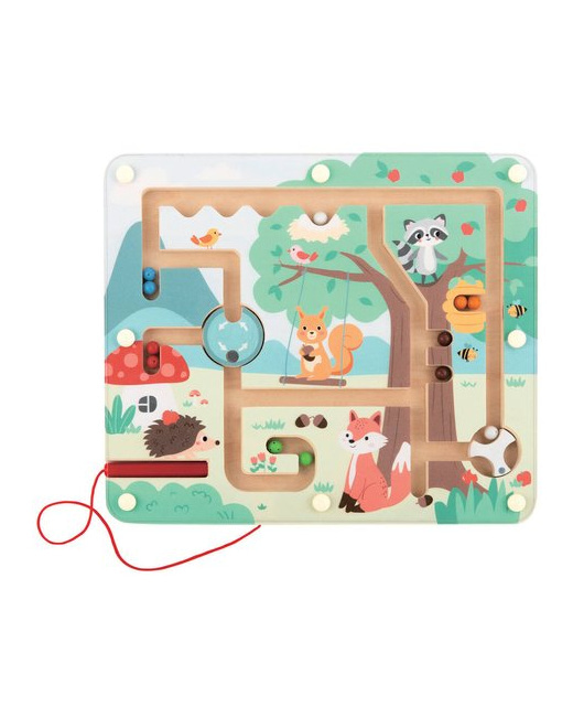 Labyrinthe magnetique - Foret en bois