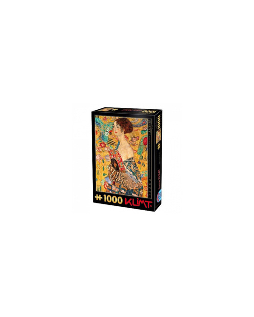 Puzzle Klimt Femme à l'éventail