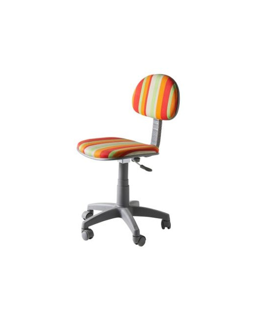 Chaise de bureau enfant sur roulettes 