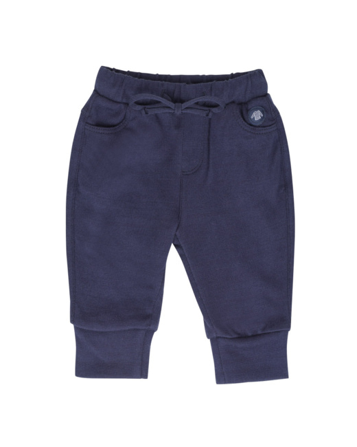 Pantalon en maille Baby - coton - Marine Deep