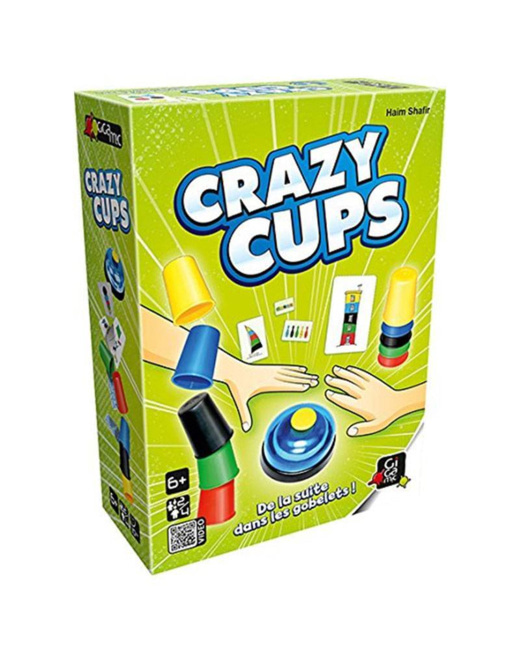 Jeu éducatif Crazy cups