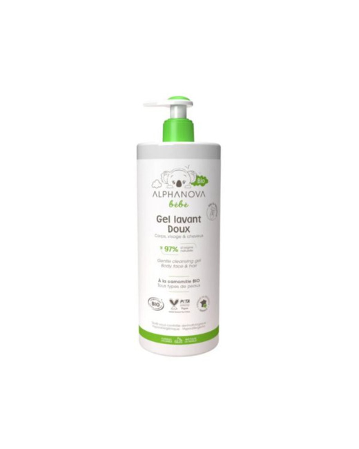 Gel lavant doux à la camomille bio