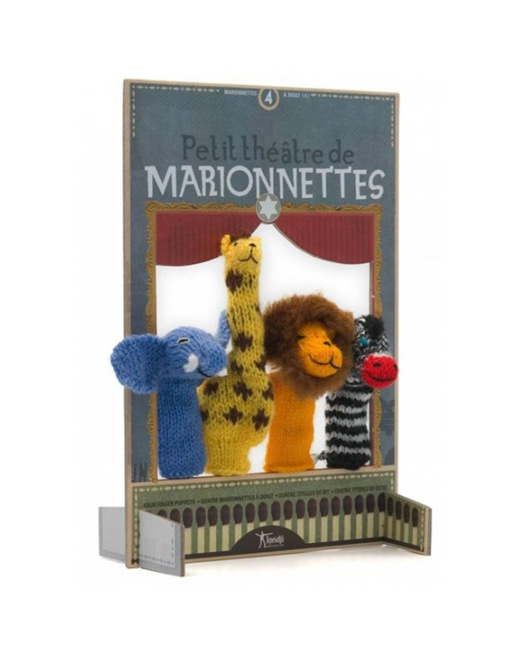 Théâtre et marionnettes laine Jungle