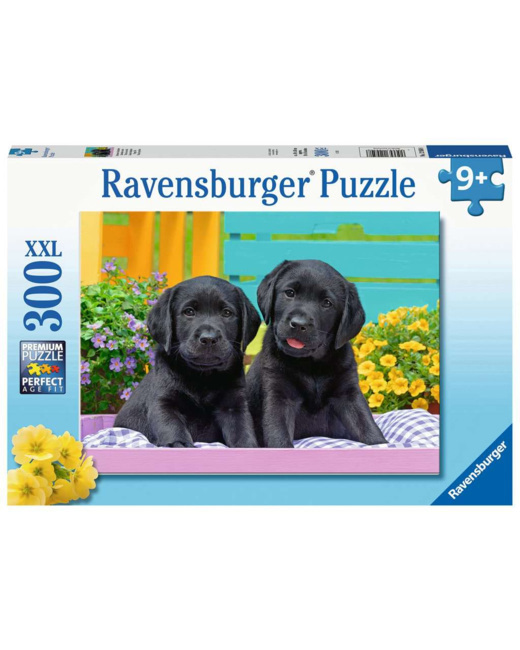Puzzle Labradors noirs - de 9 ans