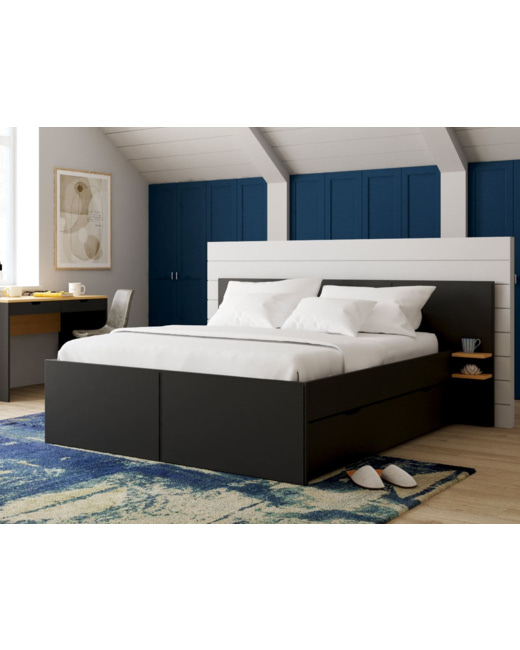 Lit 2 places Milor 160x200