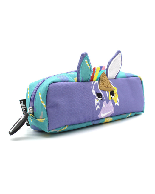 Trousse simple tête animal Kiprokos le zèbre