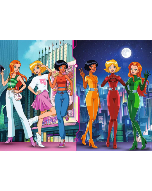 Puzzle Amies pour la vie / Totally Spies! - de 6 ans