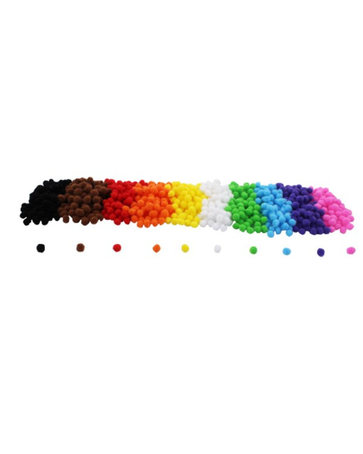 Petits Pompons - Arc-En-Ciel