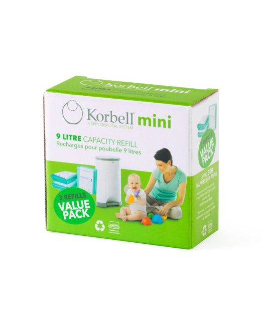Poubelle couches 16 litres KORBELL Comparateur Avis Prix